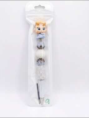 ​✨ Disney Cinderella Custom Beaded Pen with Extra Ink Refill! ✨NWOT